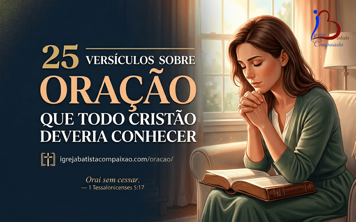 versículos sobre a oração