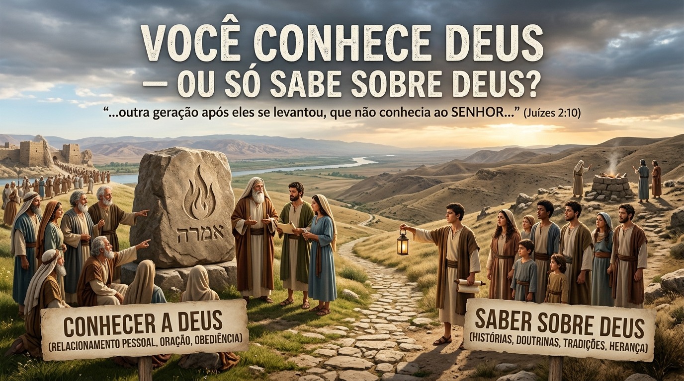 Você conhece Deus — ou só sabe sobre Deus? 2